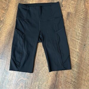 lululemon athletica Black Bike Shorts